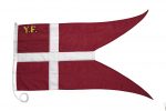 yachtflag, yf-flag, maritime flag, sejlerflag, dannebrog med yf