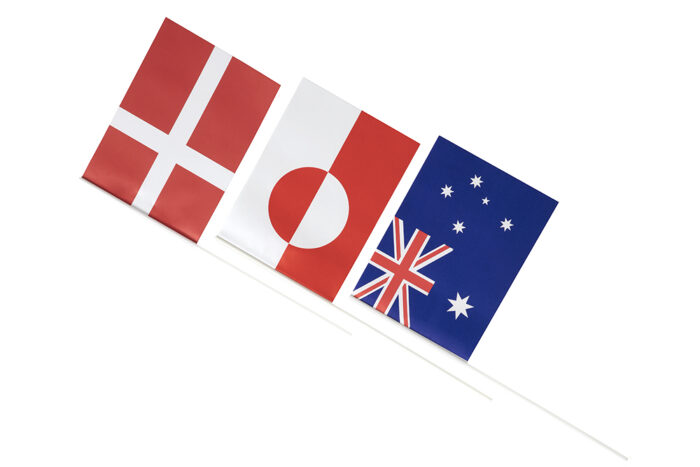 Papirflag Udland