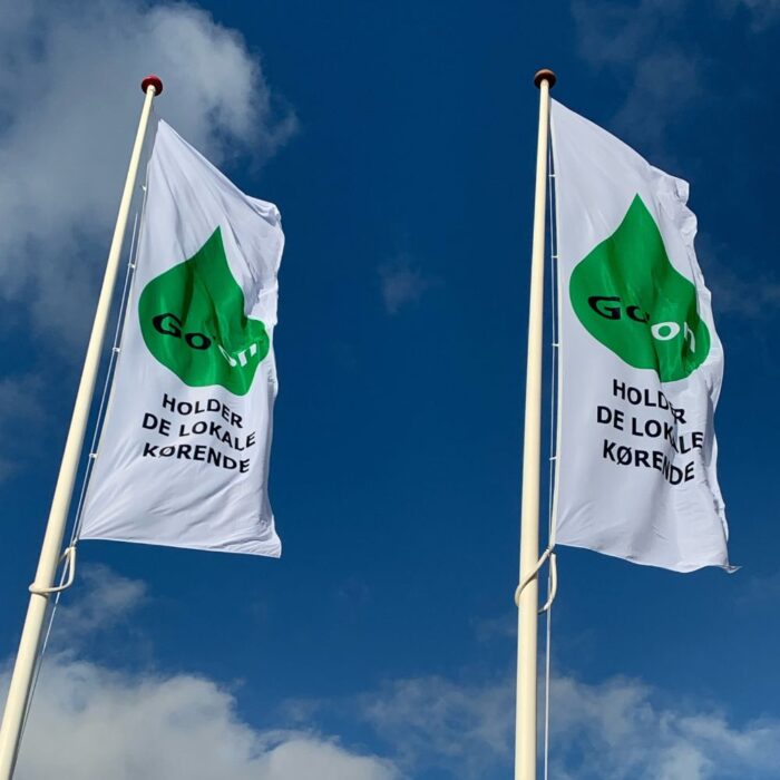 GO'ON logoflag str. 450x150 cm